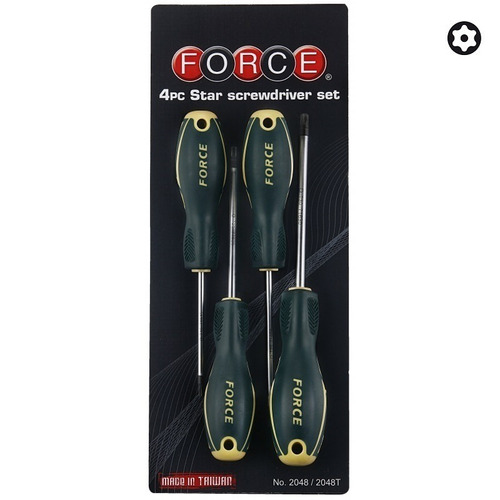 Juego De Destornilladores Torx  T15-t30 Force 2048t