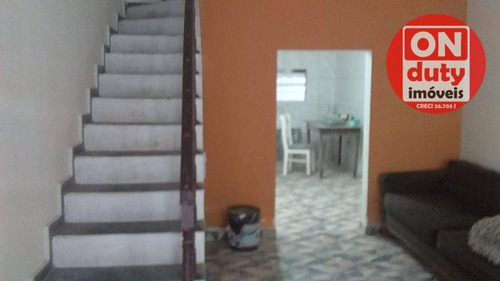Imagem 1 de 5 de Sobrado À Venda, 67 M² Por R$ 210.000,00 - Jardim São Miguel - Guarujá/sp - So0665