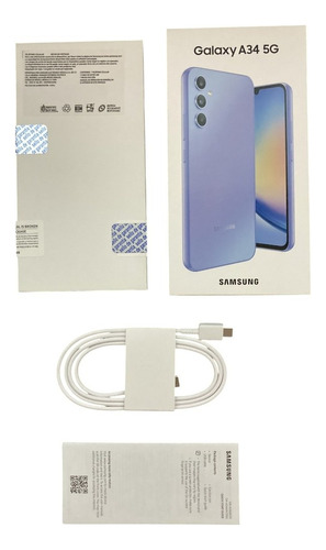Samsung Galaxy A34 5g 128 Gb Awesome Violet 8 Gb Ram (Usado)
