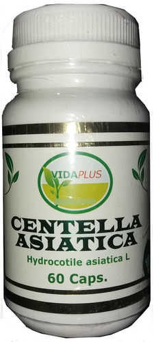 Centella Asiatica 60 Casp 500 Mg 5 Frascos Despacho Gratis