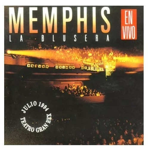 Memphis La Blusera En Vivo Julio 94 Teatro Gran Rex 2lp Dbn