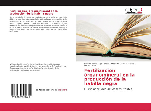 Libro: Fertilización Órganomineral En La Producción De La Ha