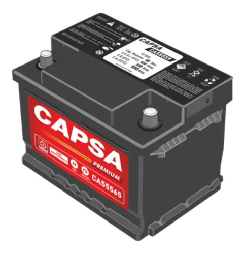 Batería Capsa Mf55565 12v 65ah 450cca