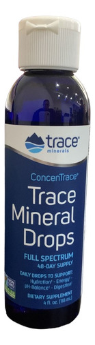 Trace Minerals Concentrace Drops 118 ml Spectrum, sabor sem sabor