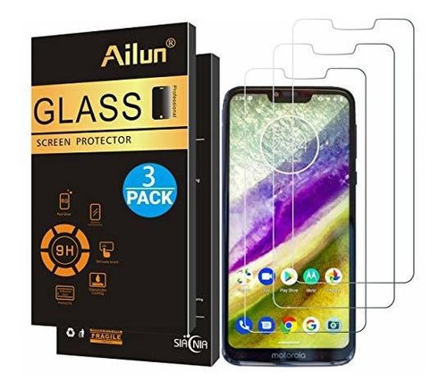 Protector De Pantalla Compatible Con Moto G7 Power 3 Unidade