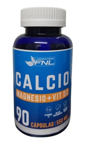 Calcio + Magnesio + Vitamina D3 + Zinc + Vitamina C (90caps 