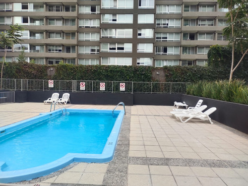 Arriendo Dpto. 1d1b Con Vista Despejada En San Miguel