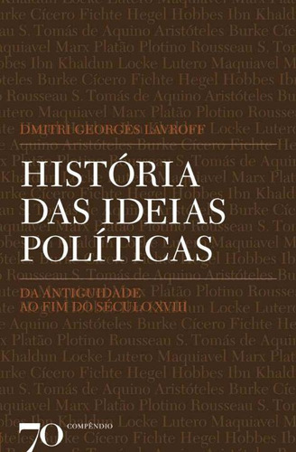 Libro Historia Das Ideias Politicas Edicoes 70 De Lavroff D