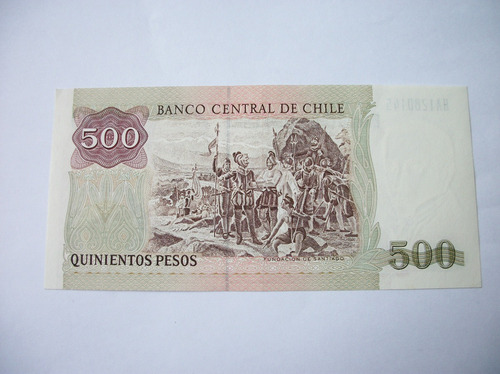 Billete De 500 Pesos 1997, Sin Uso (rg)