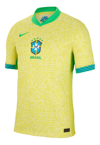 Remera Futbol Seleccion Brasil 2024