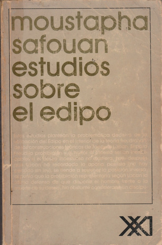 Estudios Sobre El  Edipo Moustapha Safouan