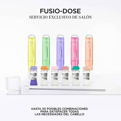Imagen 2 de 10 de Servicio Fusio Dose Kérastase By Vipeluquerías + Regalo