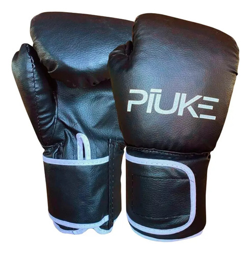 Guantes De Boxeo Para Niños Piuke 6 Oz Cuero Pu Ajustable