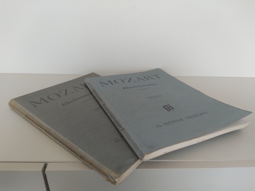 Mozart Sonatas Pra Piano Completas Vol. I/ii Urtext Raridade (Usado)