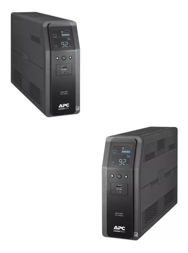 APC Back-UPS Pro BR BR1100M2-LM 1100VA entrada y salida de 120V negro