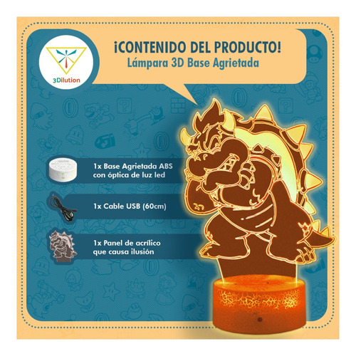 Lampara De Mesa Bojji Ousama Ranking Base Agrietada