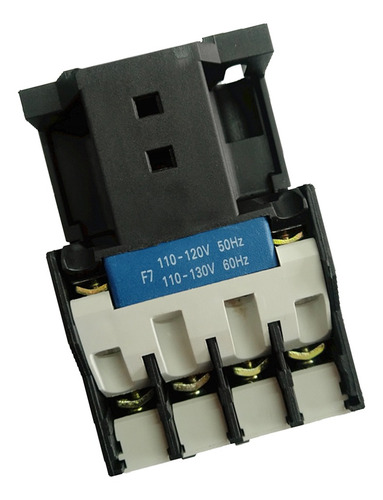 Imagem 6 de 7 de Contator De Pólo Preto-110v