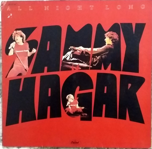 Sammy Hagar All Night Long (live) Album Importado Alemania