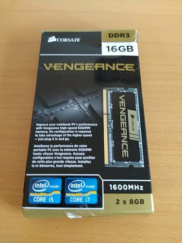 Memoria Ram 16gb (2x8gb) Ddr3 Corsair Vengeance (Usado)