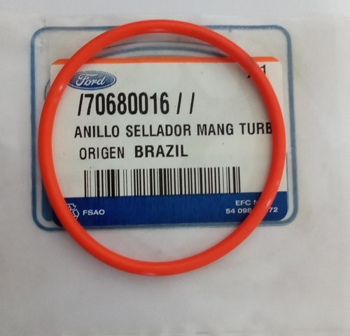 Anillo Sellador Manguera Turbo Ford Ranger 2.8l Td 04 05 06