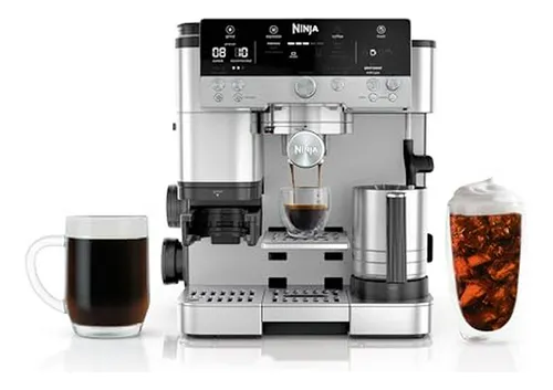 Máquina de café Ninja Espresso Es601 plateado