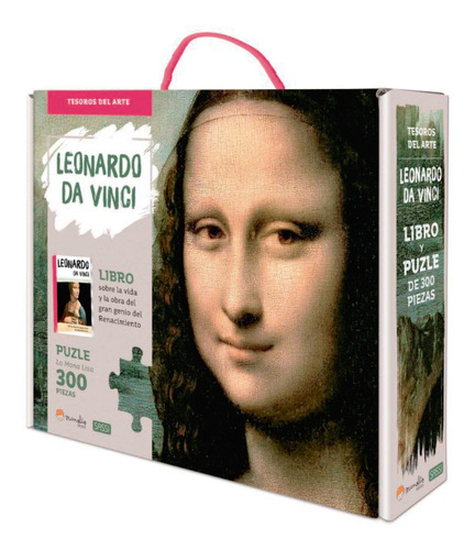 Libro Y Puzzle Leonardo Da Vinci- La Monna Lisa