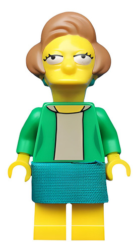 Lego Minifigura Edna Krabappel, Los Simpsons, Series 2