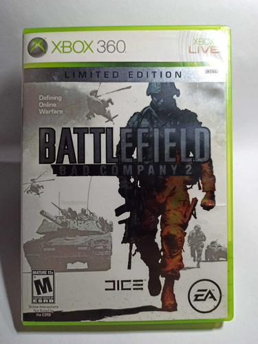 Battlefield Bad Company 2 Xbox 360 Usado