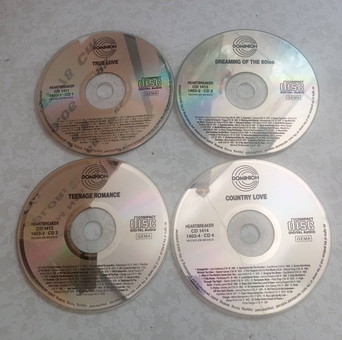 Cd Heartbreaker 80 Exitos 4 Cds Nacional (Usado)