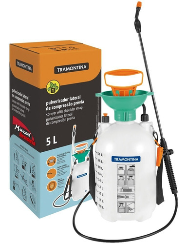 Pulverizador Fumigador Manual 5 Litros Tramontina 