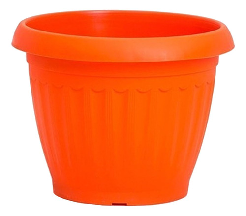 Maceta Plastico Ta Plastic Ibiza N30 Color Naranja