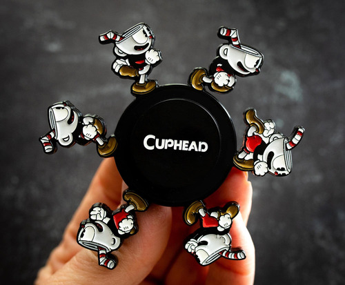 Relé De Estrés Sensorial Toynk Cuphead De Juguete Fidget Spi
