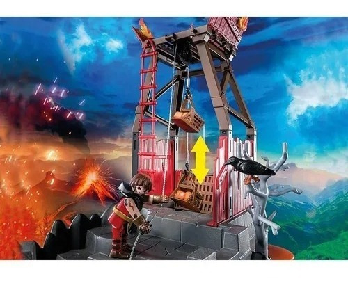 Mina de lava Playmobil Novelmore Burnham Bandit 70390