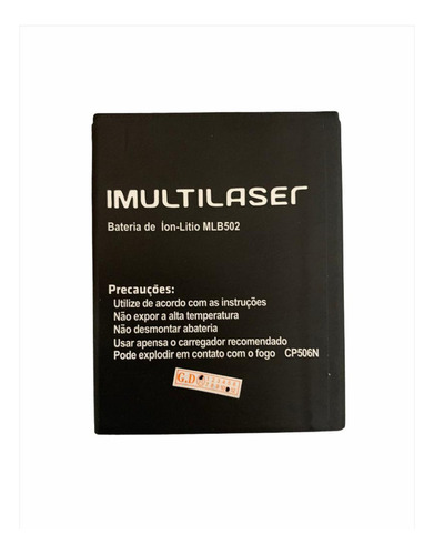 Flex Carga Bateria Multilaser Mlb502 Ms50 Pr059 Original