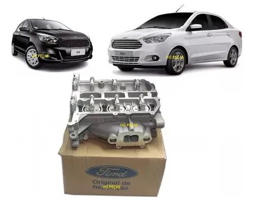 cabeçote ford ka 1.0 3 cilindros 2019