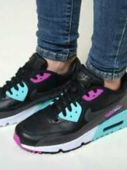 nike air morados mujer