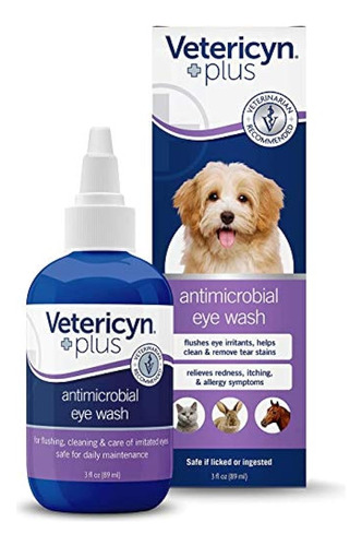 Vetericyn Plus All Animal Eye Wash | Gotas Para Ojos Para Pe