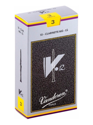 Vandoren V12 Cañas Clarinete Mib ¡¡ojo, No Sib!! - Caja/10