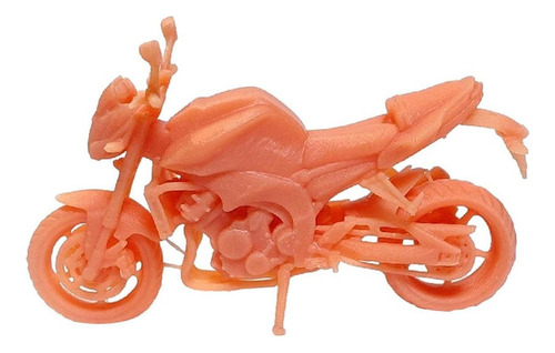 1:64 Resina Pequeña Moto Modelo Juguetes