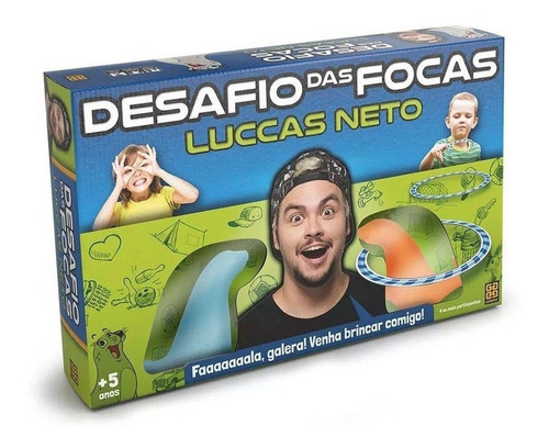 Jogo Desafio Das Focas Luccas Neto - Grow 