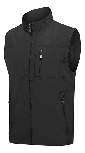Chaqueta Deportiva Delgada Para Hombre, Con MĂșltiples Bolsas