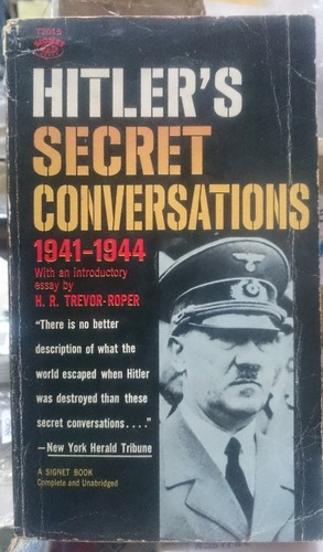 Hitler's Secret Conversations 1941-1944&-.