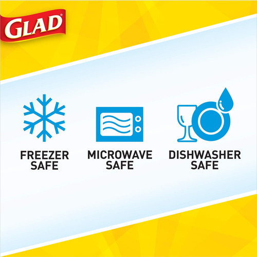 Recipientes De Almacenamiento De Alimentos Glad Gladware To