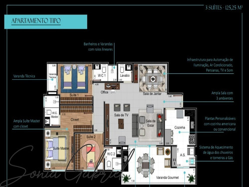 Apartamento Tipo À Venda No Residencial Unique Vinhedo Em Vinhedo/sp - Ap00043 - 69234816