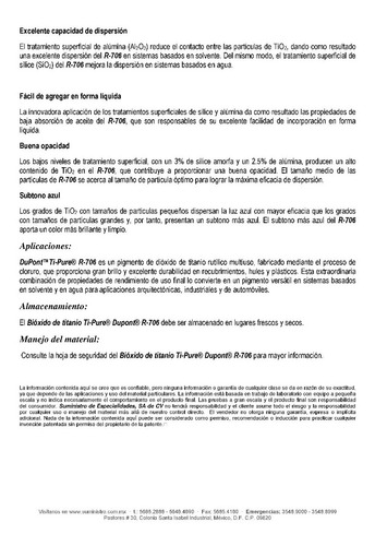 Dióxido De Titanio 25 Kg Chemours Ti-pure R-706 Envio Gratis