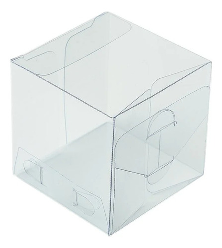 Caixa Cubo Transparente K6 (5cm X 5cm X 5cm) 20 Unid. Assk