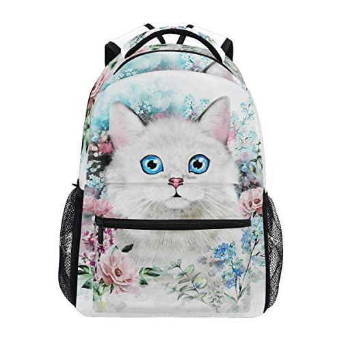 Bolso Morral Cat Kitten Mochila Grande - Ng7ni