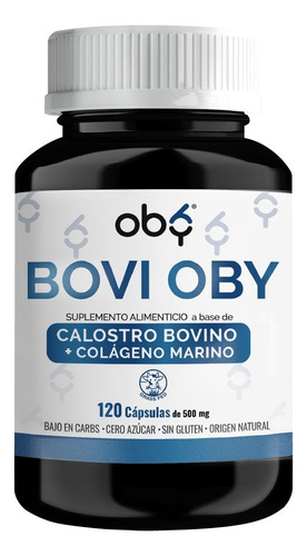 Calostro Bovino 1000 Mg Grass Fed + Colageno Marino 120 Caps Sabor Sin Sabor