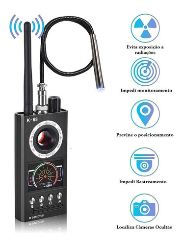 Detector De Frequencia - Rastreador - Camera Oculta - Escuta