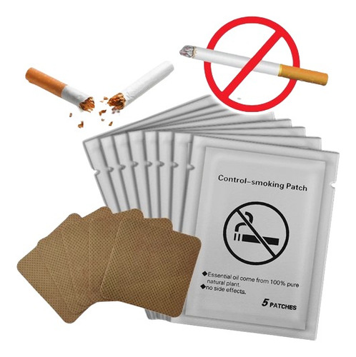 30 Parches Para Dejar De Fumar, Tratamiento Un Mes, Premium